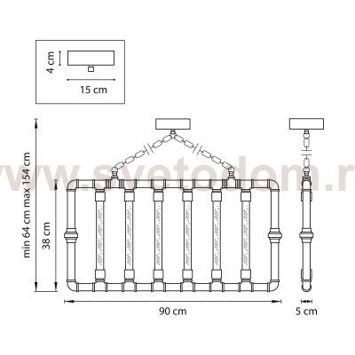 Люстра подвесная Lightstar 740062 Condetta