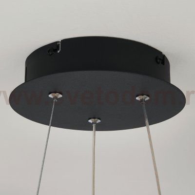 740447 Люстра DIVE LED 60W 3200LM G ЧЕРНЫЙ 3000/4000/6000K