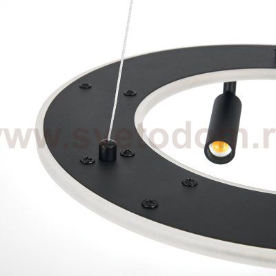 740447 Люстра DIVE LED 60W 3200LM G ЧЕРНЫЙ 3000/4000/6000K