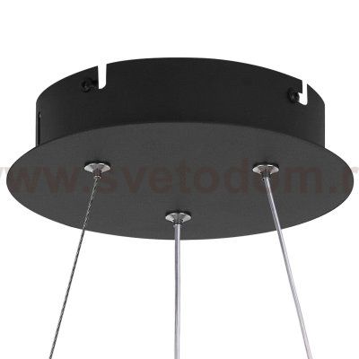 740447 Люстра DIVE LED 60W 3200LM G ЧЕРНЫЙ 3000/4000/6000K