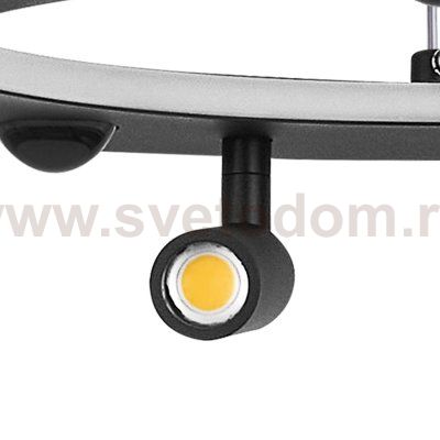 740447 Люстра DIVE LED 60W 3200LM G ЧЕРНЫЙ 3000/4000/6000K
