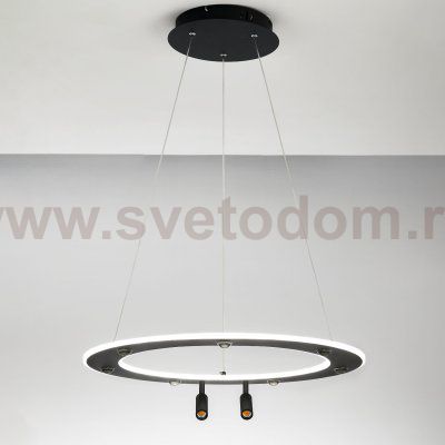 740467 Люстра DIVE LED 90W 4900LM G ЧЕРНЫЙ 3000/4000/6000K