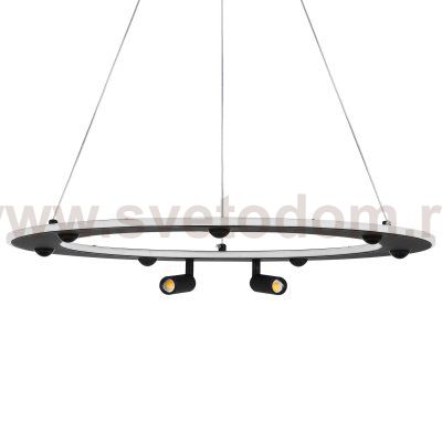 740467 Люстра DIVE LED 90W 4900LM G ЧЕРНЫЙ 3000/4000/6000K