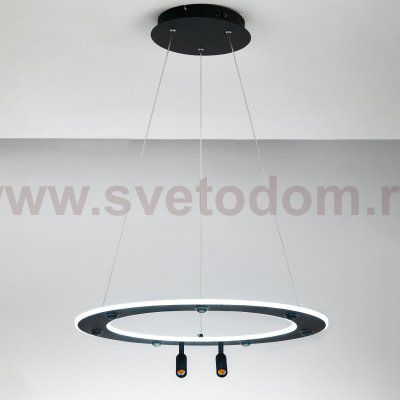 740467 Люстра DIVE LED 90W 4900LM G ЧЕРНЫЙ 3000/4000/6000K