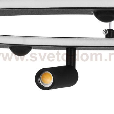 740467 Люстра DIVE LED 90W 4900LM G ЧЕРНЫЙ 3000/4000/6000K