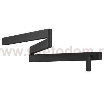 740647 Бра (светильник настенный) DIVE LED 55W 3500LM G ЧЕРНЫЙ 4000K