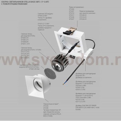 Светодиодный модуль Stella Lightstar 075072