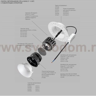 Светодиодный модуль Stella Lightstar 075072