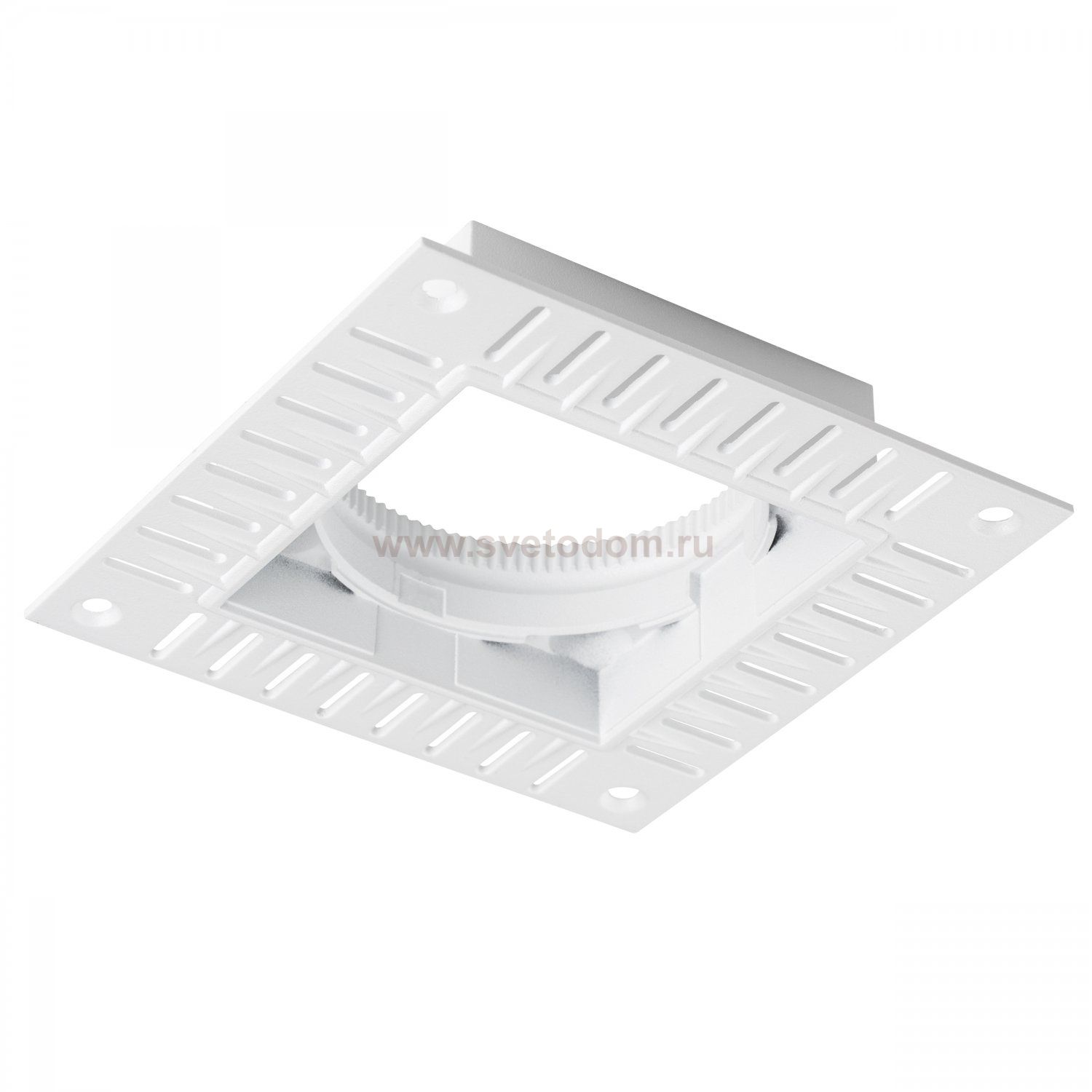 075216-01 Рамка скрытого монтажа квадратная 1x STELLA к 075xxх БЕЛЫЙ МАТОВЫЙ