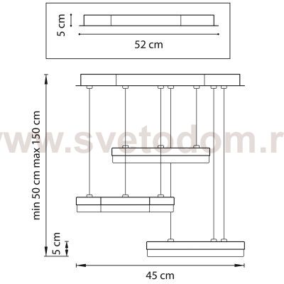 Подвесной светильник Lightstar 763336 Unitario
