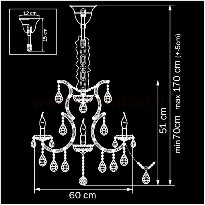 Светильник Lightstar 775083P