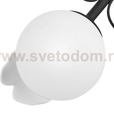 799027 Подвес CERAMO BW 2х6W(led) G9 ЧЕРНЫЙ/БЕЛЫЙ