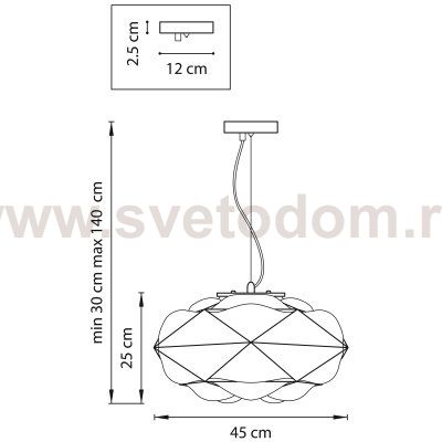 Подвес Erbareo Lightstar 799030