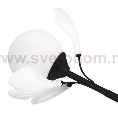 799087 Люстра CERAMO BW 8х6W(led) G9 ЧЕРНЫЙ/БЕЛЫЙ