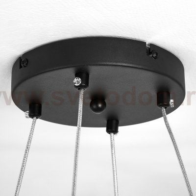 799097 Люстра CERAMO BW 9х6W(led) G9 ЧЕРНЫЙ/БЕЛЫЙ