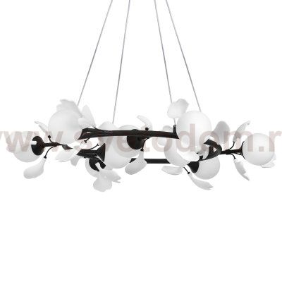 799097 Люстра CERAMO BW 9х6W(led) G9 ЧЕРНЫЙ/БЕЛЫЙ