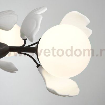 799127 Люстра CERAMO BW 12х6W(led) G9 ЧЕРНЫЙ/БЕЛЫЙ
