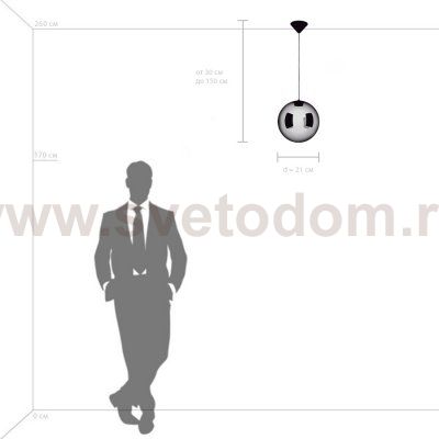Подвес Sferetta Lightstar 801010