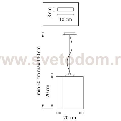 Подвесной светильник Lightstar 802110 Nubi