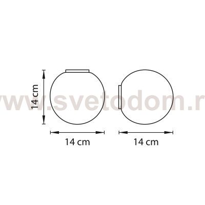 Светильник потолочный Lightstar 803010 Globo