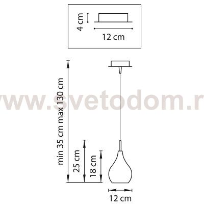 Подвесной светильник Lightstar 803030 Pentola