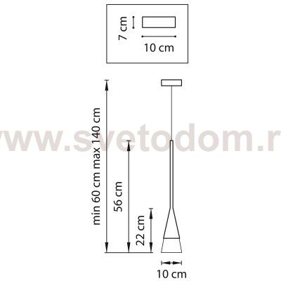 Подвесной светильник Lightstar 804110 Conicita