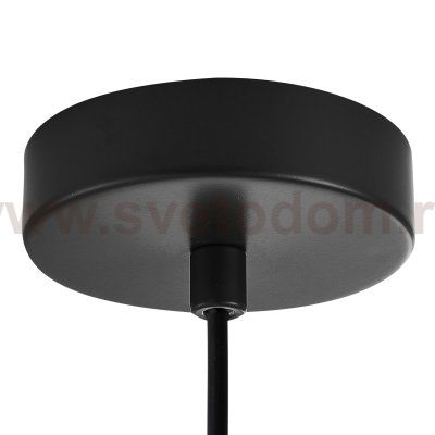 806110 Подвес NUBELLA 1х12W (led) E27 ЧЕРНЫЙ/БРОНЗА/ПРОЗРАЧНЫЙ
