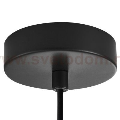 806112 Подвес NUBELLA 1х12W (led) E27 ЧЕРНЫЙ/БРОНЗА/РОЗОВЫЙ