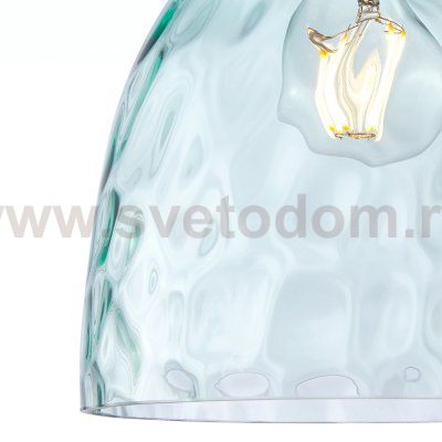 806114 Подвес NUBELLA 1х12W (led) E27 ЧЕРНЫЙ/БРОНЗА/ГОЛУБОЙ