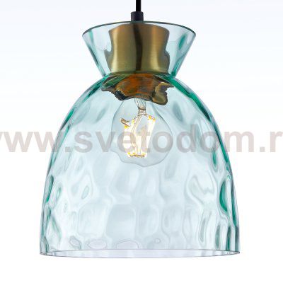 806114 Подвес NUBELLA 1х12W (led) E27 ЧЕРНЫЙ/БРОНЗА/ГОЛУБОЙ