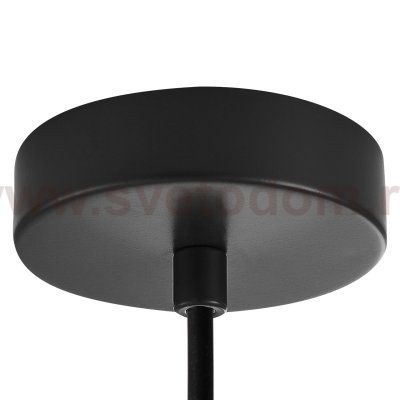 806114 Подвес NUBELLA 1х12W (led) E27 ЧЕРНЫЙ/БРОНЗА/ГОЛУБОЙ