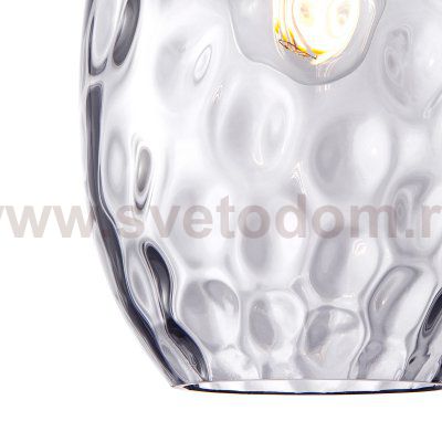 806121 Подвес NUBELLA 1х12W (led) E27 ЧЕРНЫЙ/ПЕПЕЛЬНЫЙ
