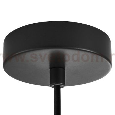 806128 Подвес NUBELLA 1х12W (led) E27 ЧЕРНЫЙ/БРОНЗА/ФИОЛЕТОВЫЙ