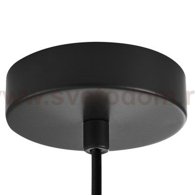 806170 Подвес NUBELLA 1х12W (led) E27 ЧЕРНЫЙ/БРОНЗА/ПРОЗРАЧНЫЙ