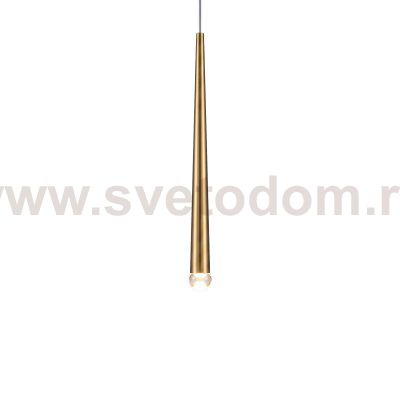 807003-2 Подвес PUNTO MINI с декоративной насадкой (шар) (807003+807000-2) LED 4W 282LM 24G ЛАТУНЬ 3CCT 3000/4000/6000K