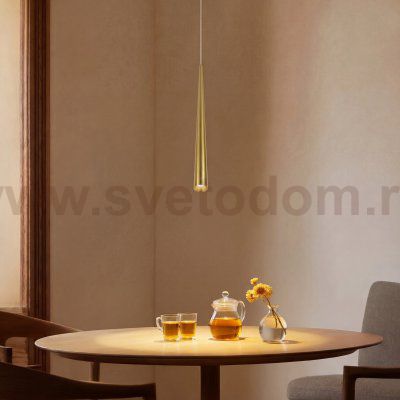 807003 Подвес PUNTO MINI LED 4W 282LM 24G ЗОЛОТО 3000/4000/6000K