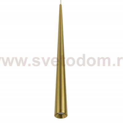 807003 Подвес PUNTO MINI LED 4W 282LM 24G ЗОЛОТО 3000/4000/6000K
