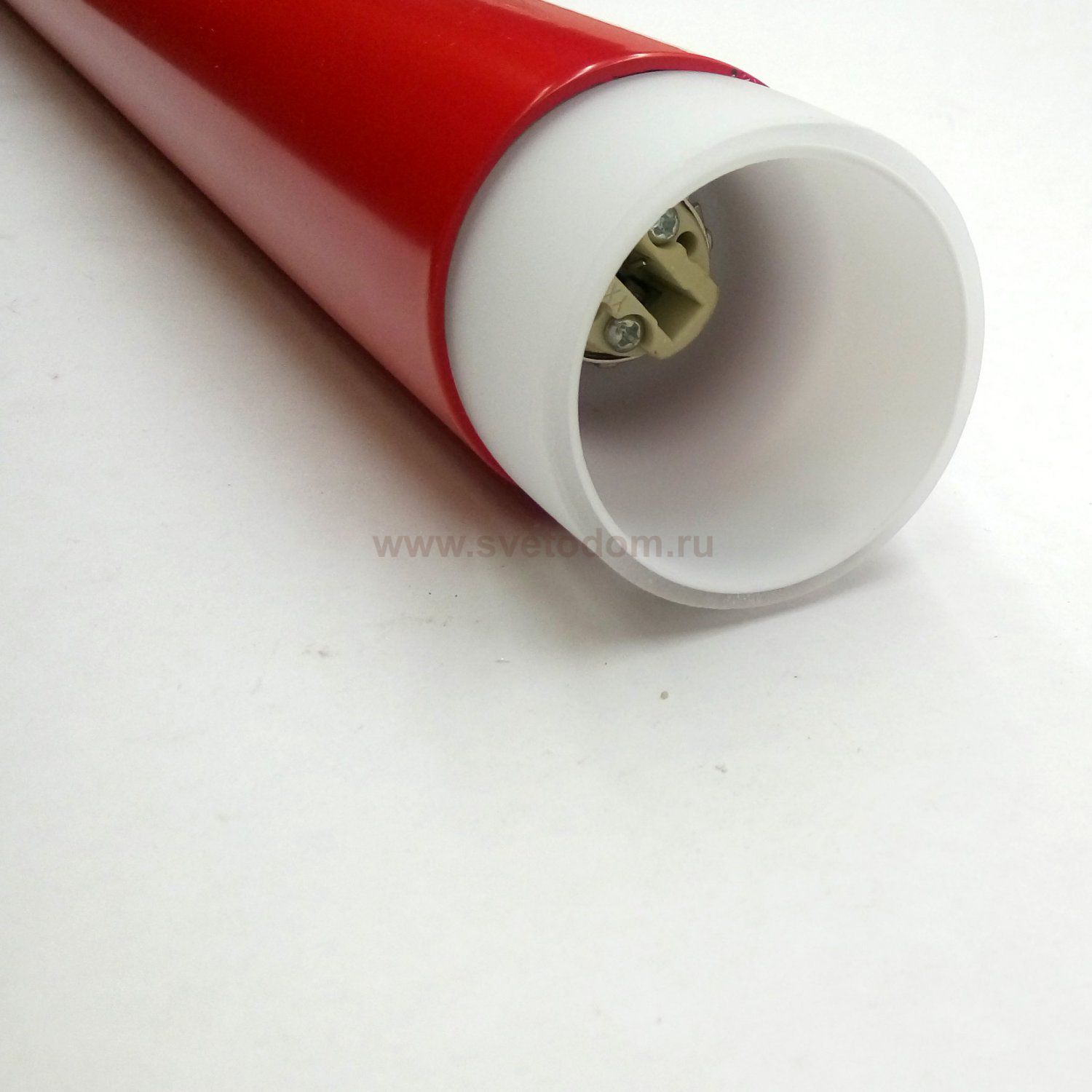 Подвесной красный светильник Lightstar 807082 Punto