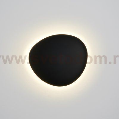807607 Бра UOVO II LED 6W 480LM G ЧЕРНЫЙ 3000K