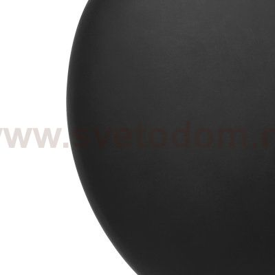 807607 Бра UOVO II LED 6W 480LM G ЧЕРНЫЙ 3000K