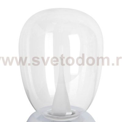 807904 Настольная лампа UOVO III LED 10W 800LM G ХРОМ/ПРОЗРАЧНЫЙ 3000K