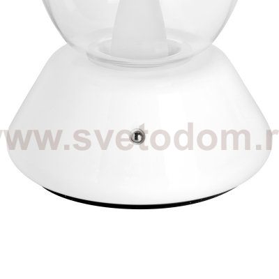 807906 Настольная лампа UOVO III LED 10W 800LM G БЕЛЫЙ/ПРОЗРАЧНЫЙ 3000K