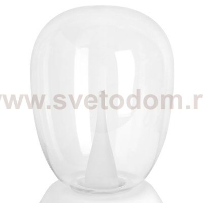 807906 Настольная лампа UOVO III LED 10W 800LM G БЕЛЫЙ/ПРОЗРАЧНЫЙ 3000K