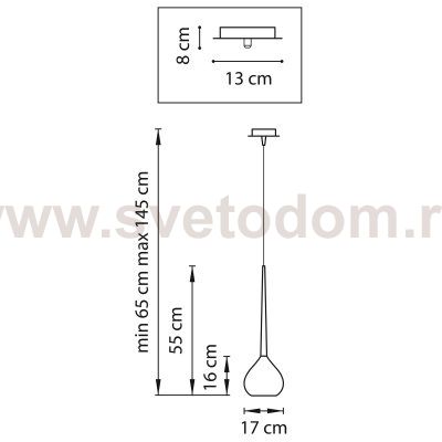 Подвесной светильник Lightstar 808112 Forma