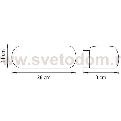 Светильник бра Lightstar 808640 Muro