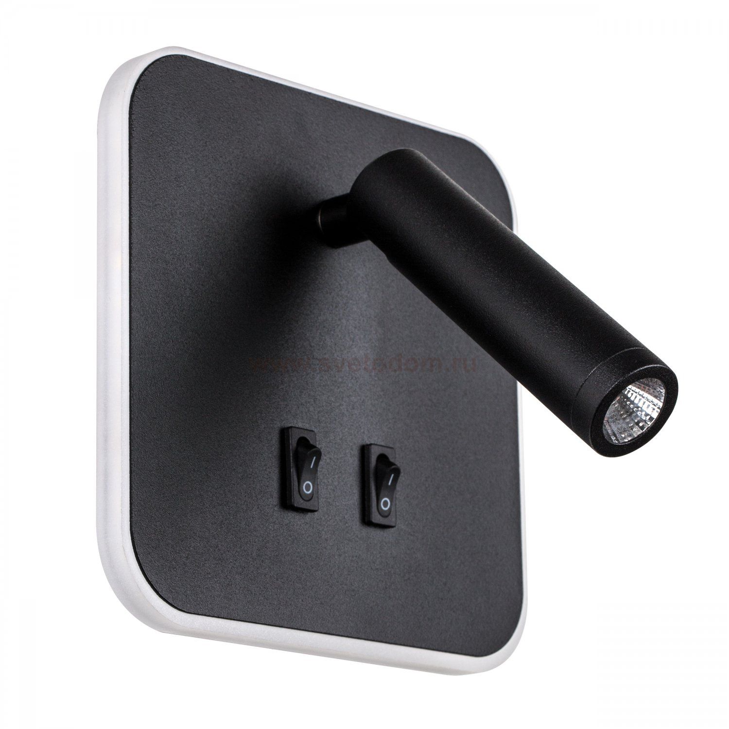 808667 Светильник настенный MURO LED 10W+3W 730LM+120LM G ЧЕРНЫЙ 3000K