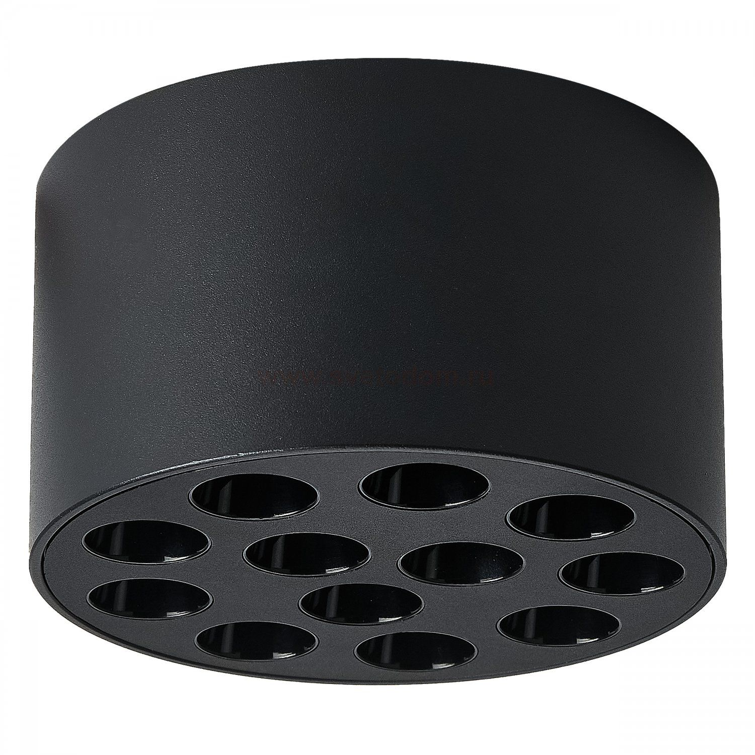 080947 Светильник потолочный GUARDA 9W 750LM 30G ЧЕРНЫЙ 4000K