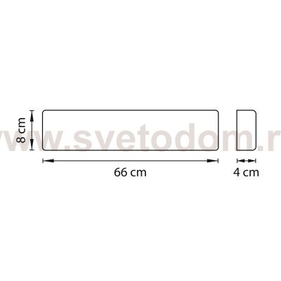 Светильник бра Lightstar 810526 Fiume