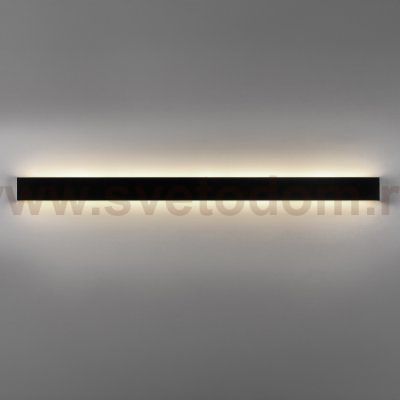 810547CCT Бра FIUME LED 40W 1580LM 120G ЧЕРНЫЙ 3000/4000/6000K