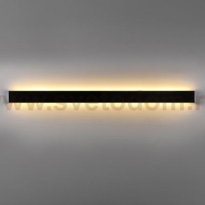 810547CCT Бра FIUME LED 40W 1580LM 120G ЧЕРНЫЙ 3000/4000/6000K
